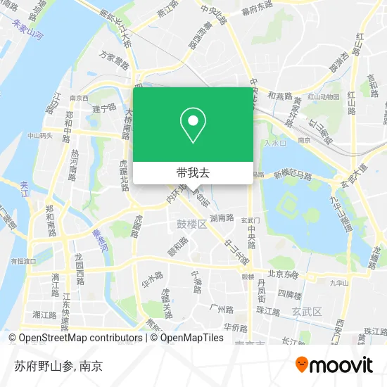 苏府野山参地图