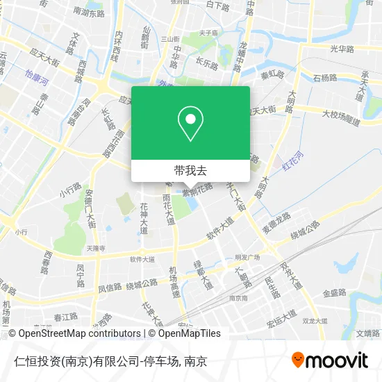 仁恒投资(南京)有限公司-停车场地图