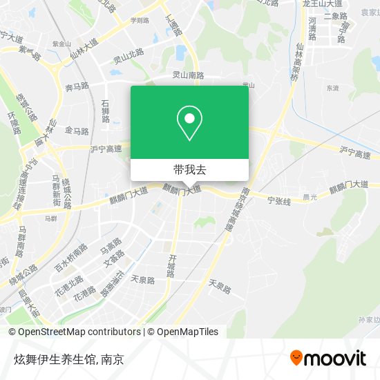 炫舞伊生养生馆地图