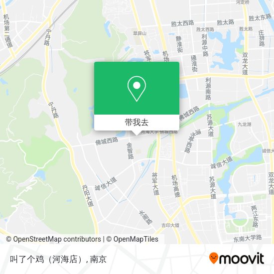 叫了个鸡（河海店）地图