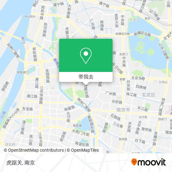 虎踞关地图