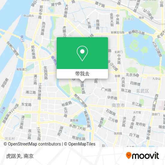 虎踞关地图