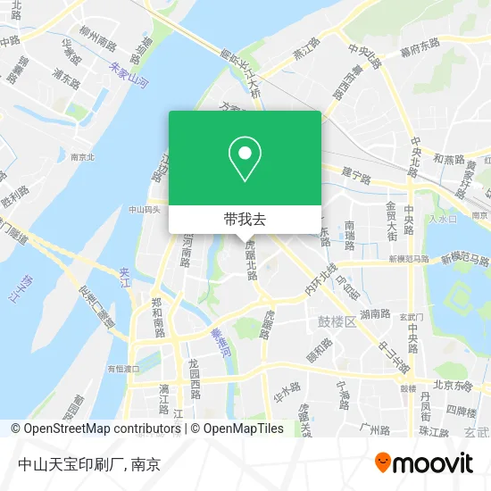 中山天宝印刷厂地图