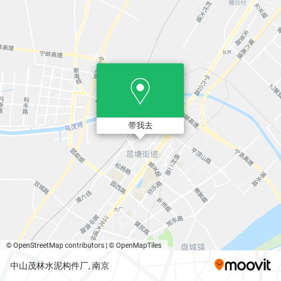 中山茂林水泥构件厂地图