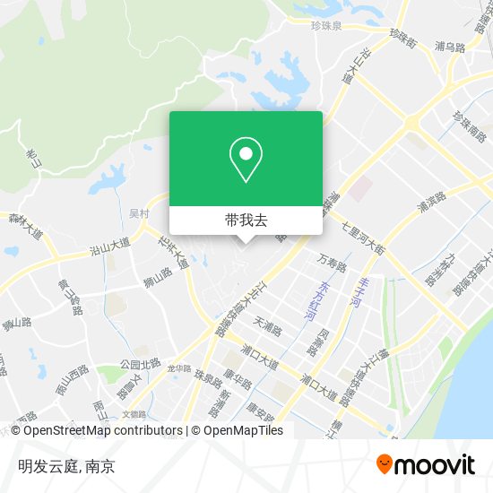 明发云庭地图