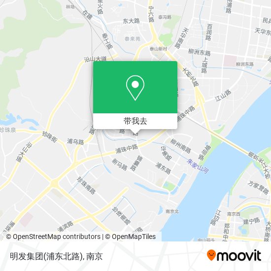 明发集团(浦东北路)地图