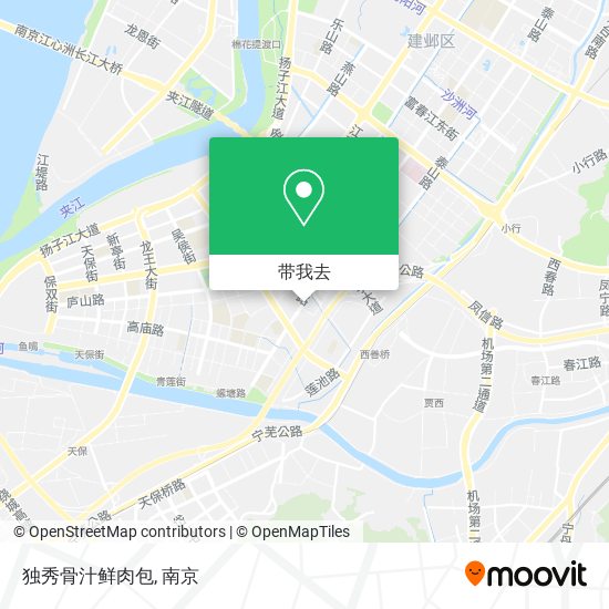 独秀骨汁鲜肉包地图