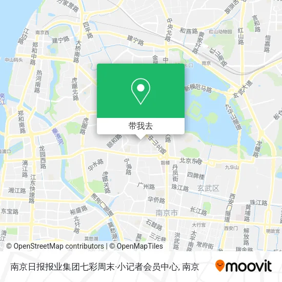 南京日报报业集团七彩周末·小记者会员中心地图