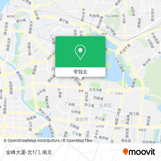 金峰大厦-北1门地图