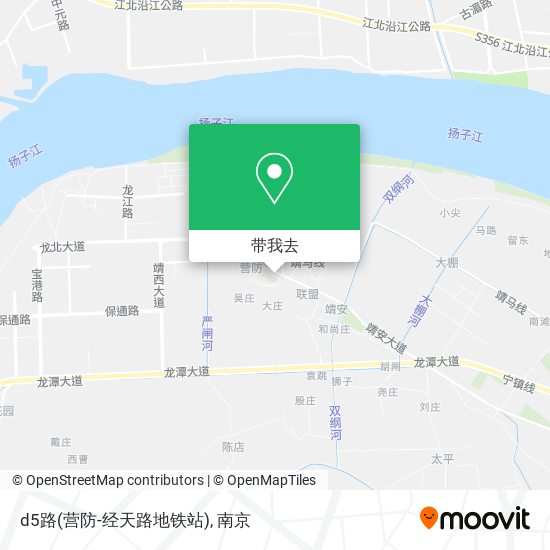 d5路(营防-经天路地铁站)地图