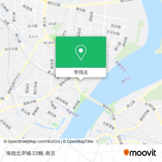 海德北岸城-22幢地图
