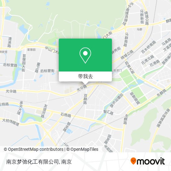 南京梦弛化工有限公司地图