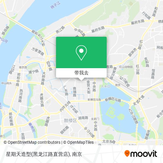 星期天造型(黑龙江路直营店)地图