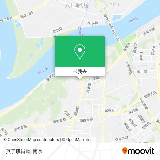 燕子矶街道地图