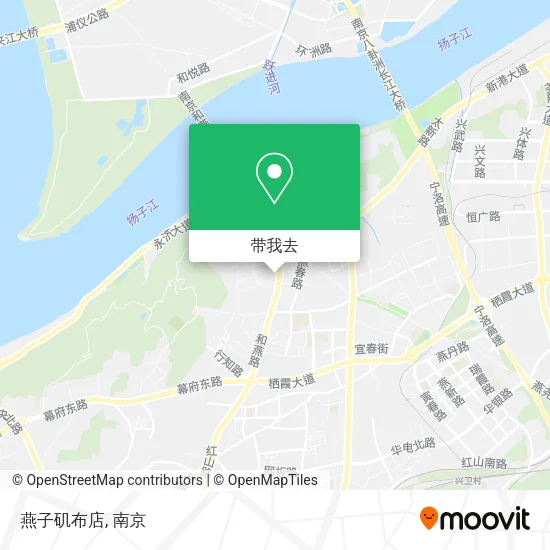 燕子矶布店地图