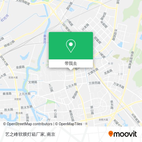 艺之峰软膜灯箱厂家地图