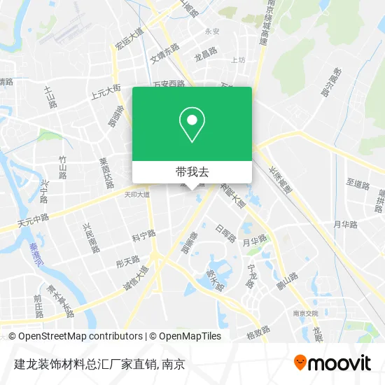 建龙装饰材料总汇厂家直销地图
