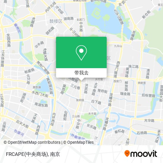 FRCAPE(中央商场)地图