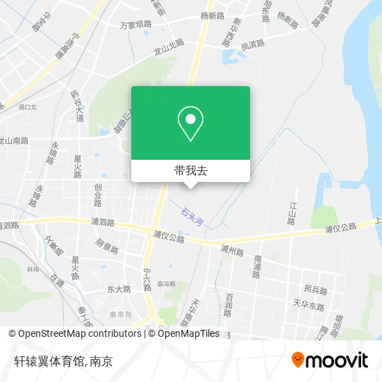轩辕翼体育馆地图