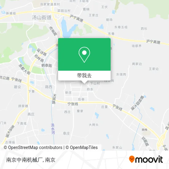 南京中南机械厂地图