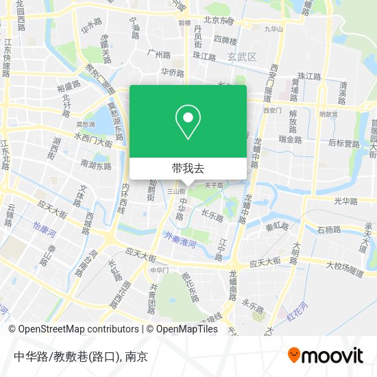 中华路/教敷巷(路口)地图