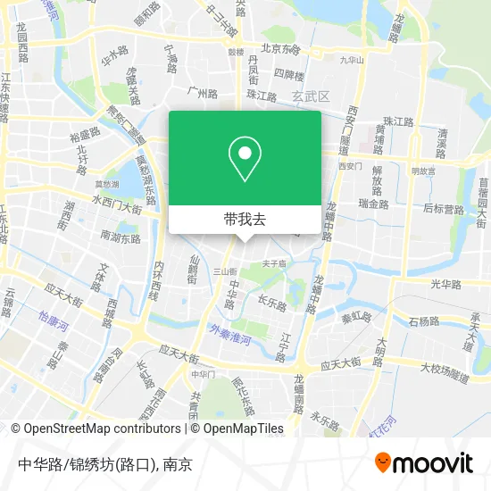 中华路/锦绣坊(路口)地图