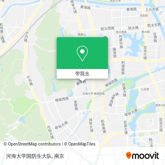 河海大学国防生大队地图