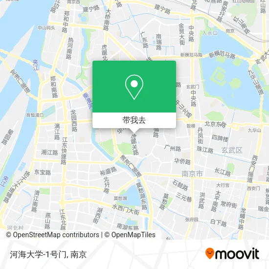 河海大学-1号门地图