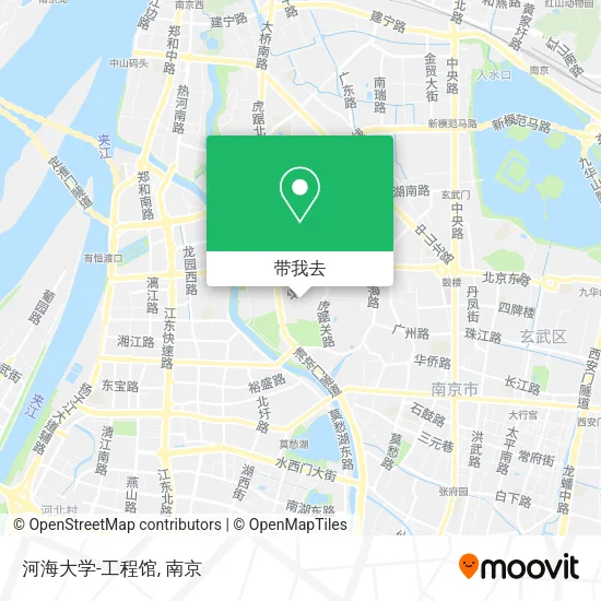 河海大学-工程馆地图
