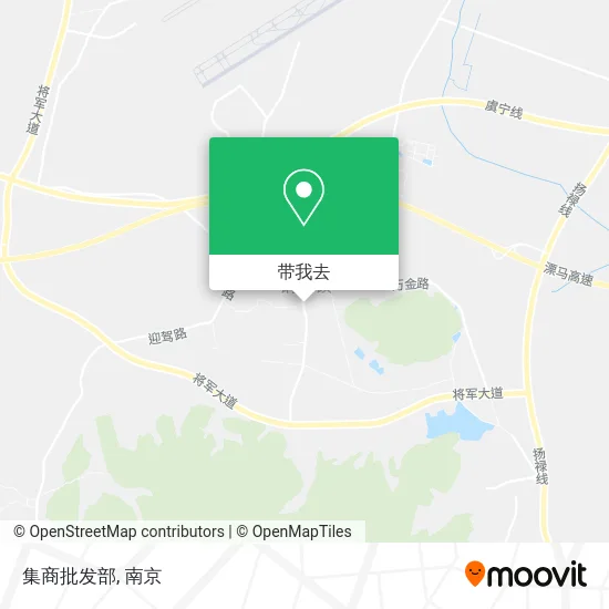 集商批发部地图
