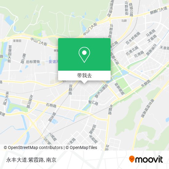 永丰大道.紫霞路地图
