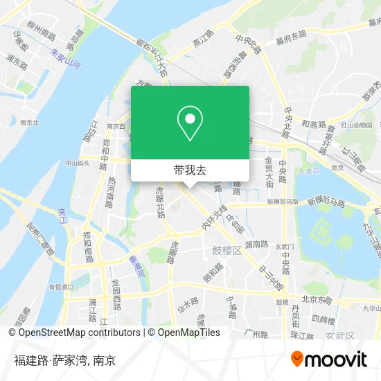 福建路·萨家湾地图