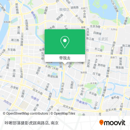 咔嚓部落摄影虎踞南路店地图