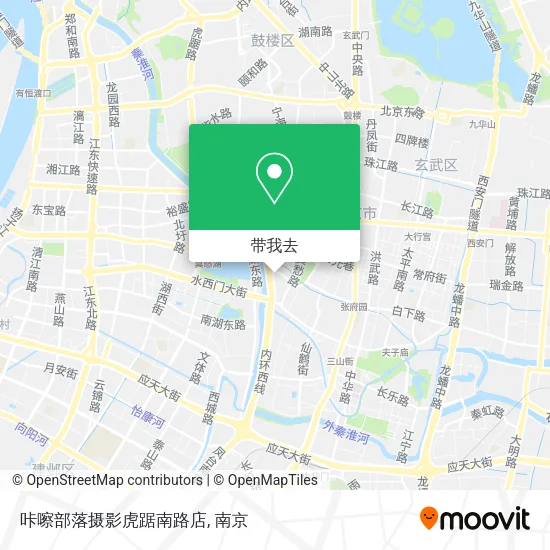 咔嚓部落摄影虎踞南路店地图