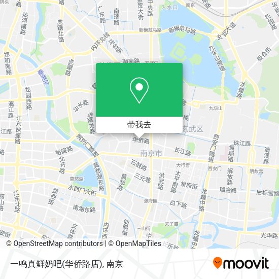 一鸣真鲜奶吧(华侨路店)地图