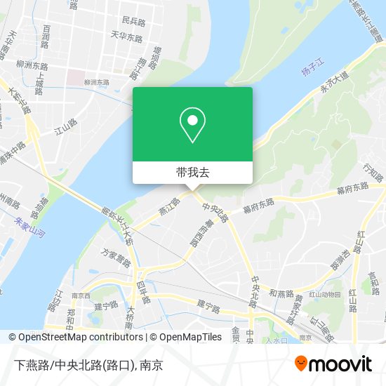 下燕路/中央北路(路口)地图