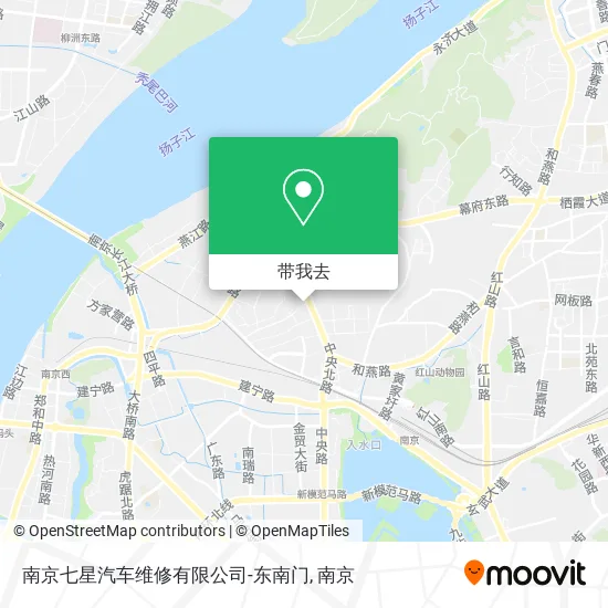 南京七星汽车维修有限公司-东南门地图