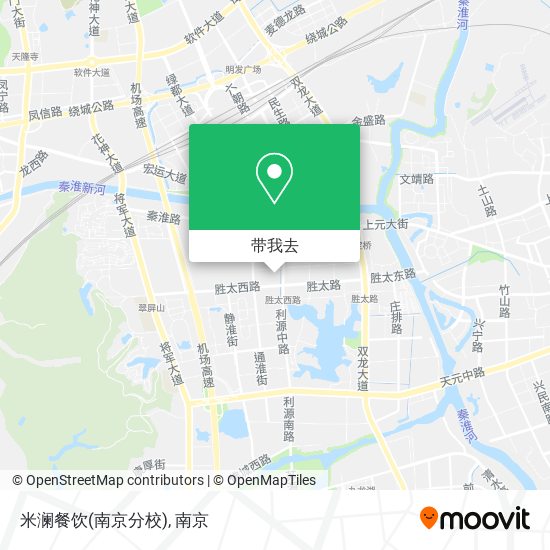 米澜餐饮(南京分校)地图