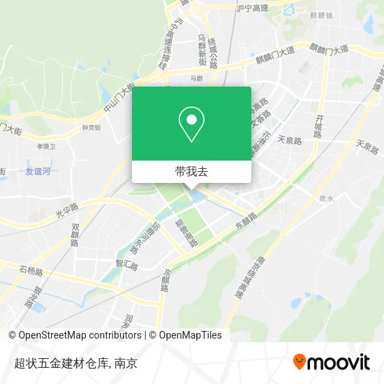 超状五金建材仓库地图