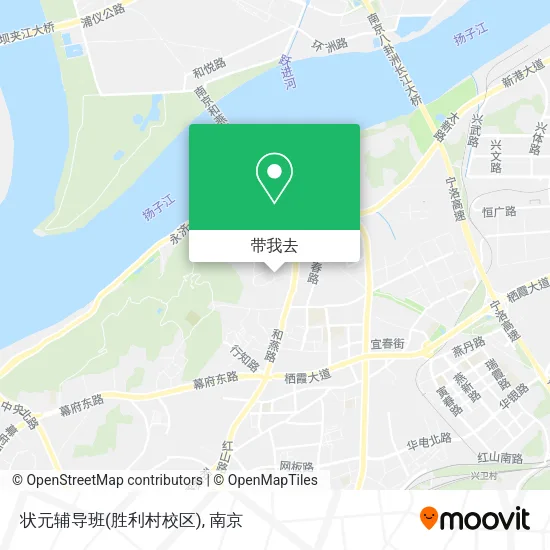 状元辅导班(胜利村校区)地图