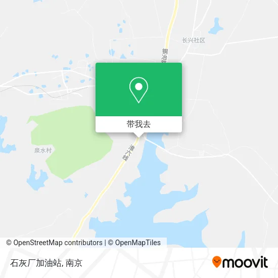 石灰厂加油站地图