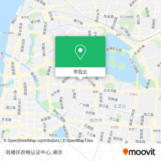 鼓楼区价格认证中心地图