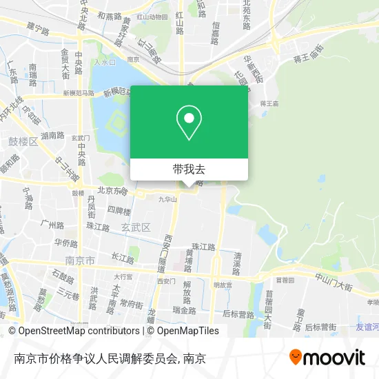 南京市价格争议人民调解委员会地图