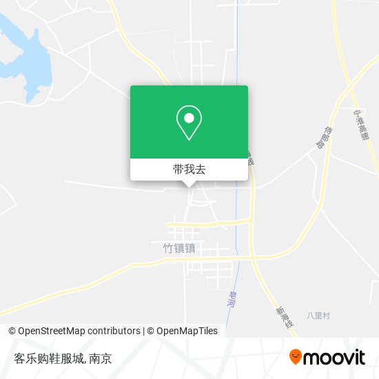 客乐购鞋服城地图