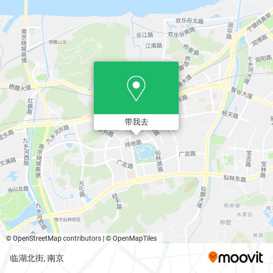 临湖北街地图
