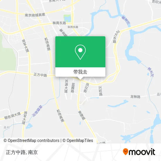 正方中路地图