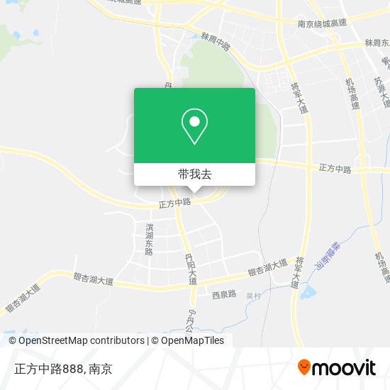 正方中路888地图