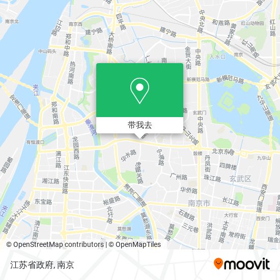 江苏省政府地图