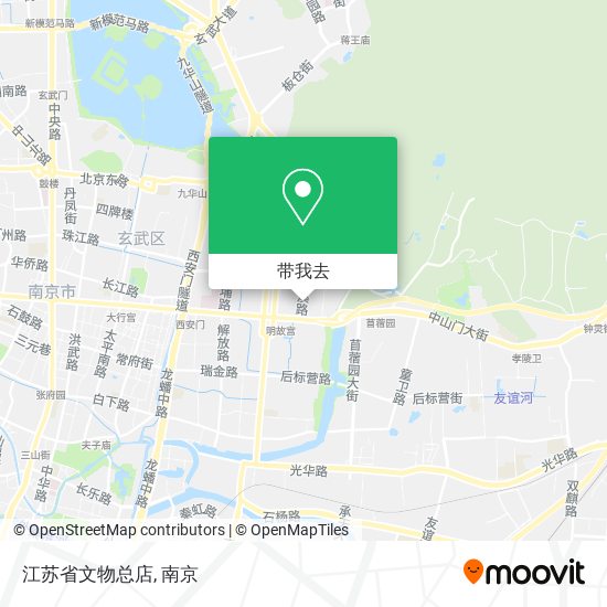 江苏省文物总店地图
