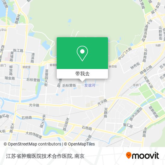 江苏省肿瘤医院技术合作医院地图